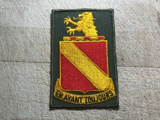 Cold War/vietnam? Us Army Patch - 35th Field Artillery Fa Beauty