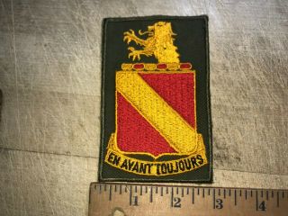 Cold War/Vietnam? US ARMY PATCH - 35th Field Artillery FA BEAUTY 2