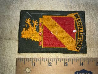 Cold War/Vietnam? US ARMY PATCH - 35th Field Artillery FA BEAUTY 3