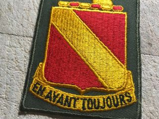 Cold War/Vietnam? US ARMY PATCH - 35th Field Artillery FA BEAUTY 4