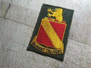 Cold War/Vietnam? US ARMY PATCH - 35th Field Artillery FA BEAUTY 5
