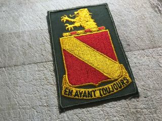 Cold War/Vietnam? US ARMY PATCH - 35th Field Artillery FA BEAUTY 6