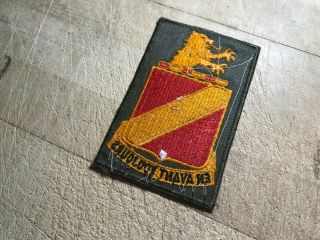 Cold War/Vietnam? US ARMY PATCH - 35th Field Artillery FA BEAUTY 8