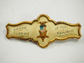 Grand Army Of The Republic (gar) 1893 Whitehead And Hoag Co Metal Pin