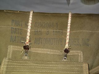 WWII AN 6510 - 1 Seatpack parachute with harness,  no silk 10