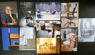 10 Vitra Postcards Verner Panton Miniature Chair Philippe Starck Frank Gehry Mcm