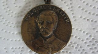 Civil War - G.  A.  R.  Delegate Medal & Ribbon,  1928 Columbus,  Indiana Encampment 2