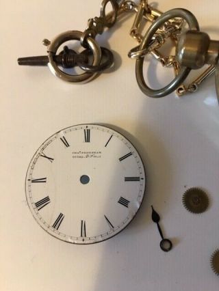Antique Unique Chas Frodsham pocket watch and box. 7