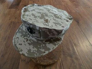 Marine Corps Style Digital Desert Hat 8 Point Utility Cap Large 7 1/2