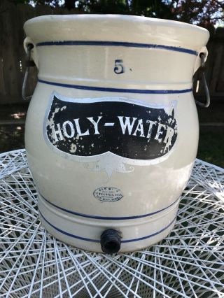 Red Wing Water Cooler Crock 5 Gallon No Cracks 2