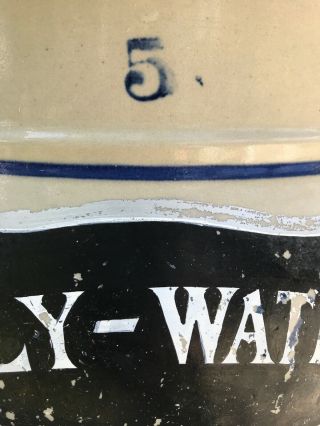 Red Wing Water Cooler Crock 5 Gallon No Cracks 4