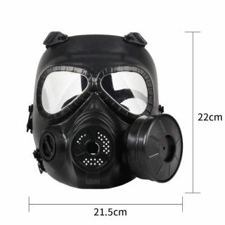 Breathable Gas Mask Toys Filter Fan Cs Edition Perspiration Dust Face Guard