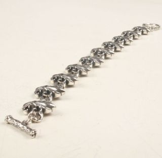 China 925 Silver Hand Carving Anchor Bracelet Good Luck Collecting Gift
