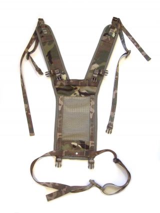 - Plce Multicam Mtp Daysack Side Pouch Yoke - Complete With Link Straps