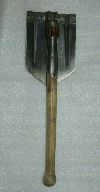 Ww2 German Folding Shovel.  (klappspaten) Marked 1940 Year Nad Waa