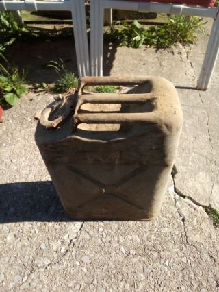 Vintage military Jerry can/ gas can 20 - 5 - 45 4