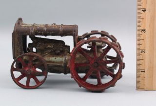 Antique Hubley Fordson,  Cast Iron Farm Tractor Toy,  1st Paint