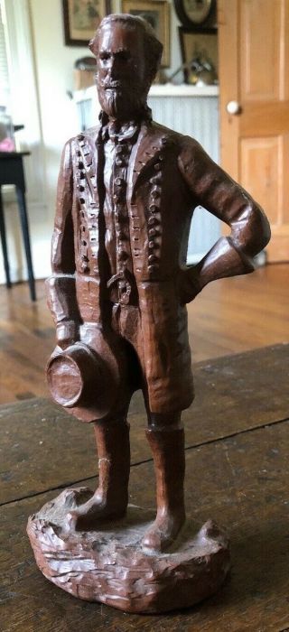 Robert E.  Lee 9.  5 Inch Figurine Handcrafted Red Mill Rm Chastain 1995
