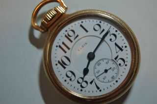 16s Elgin B.  W.  Raymond 19j Pocket Watch