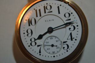 16S Elgin B.  W.  Raymond 19J Pocket Watch 3