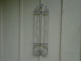 Antique Wrought Iron Gate Window Guard Door Panel French Origin Circa 1880