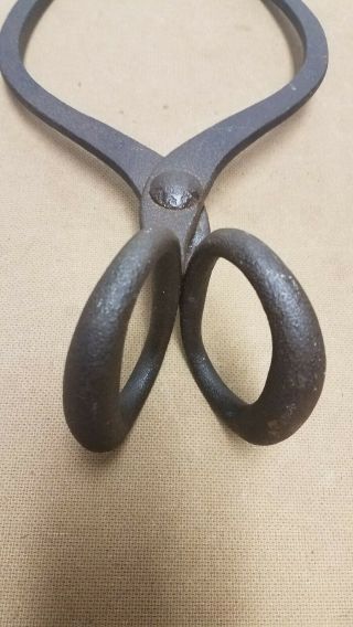 Antique Ice Tongs Cast Metal