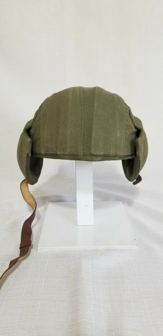 Vintage Wwii Military Usaaf Army Air Force M4a2 Flak Helmet Ww2