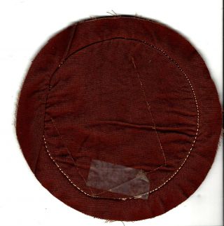 Rare WW2 96th Fighter Squadron patch,  early No Africa md,  still on pc of jacket 2