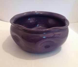Arts And Crafts Style Pottery Bowl By G H Richards,  London Se
