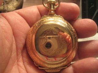 Elgin Gold Filled Box - Hinged Hunting Case Pocket Watch
