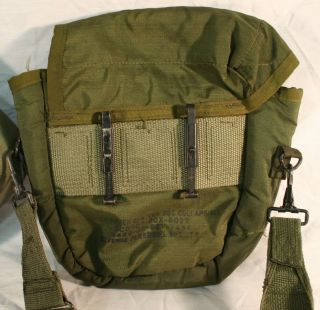 2 Qt OD Collapsible Canteen w/ 2 Qt OD Canteen Cover US Military Issue 2