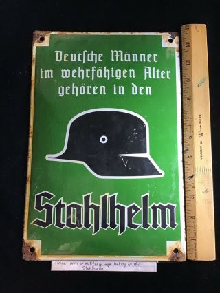World War 2 German Sign