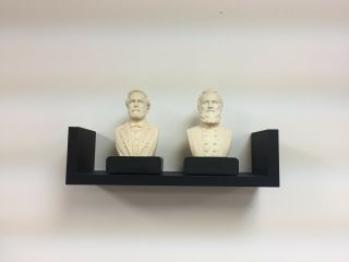 Robert E.  Lee & Thomas Stonewall Jackson Busts - Civil War Historical Busts 4