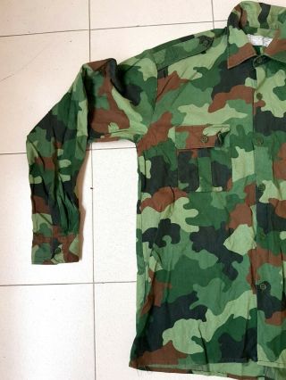 Bosnian Serb Army m93 camouflage shirt Serbian Serbia krajina war m89 3