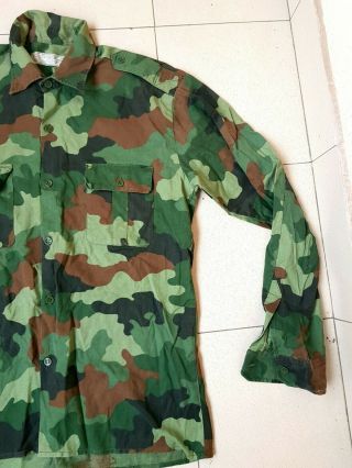 Bosnian Serb Army m93 camouflage shirt Serbian Serbia krajina war m89 4