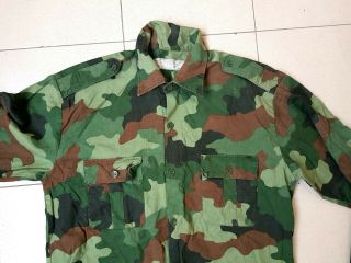 Bosnian Serb Army m93 camouflage shirt Serbian Serbia krajina war m89 5