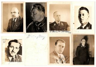 THESE 21 - WW2 Nuremberg Trials book w/ 14 photos signatures Goering,  Jodl,  12 3