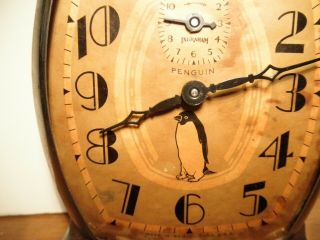 Vintage 1934 Ingraham Penguin alarm clock 2