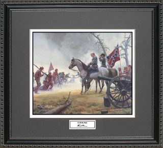 Mort Kunstler Its All My Fault Framed Print Civil War Wall Art Gift