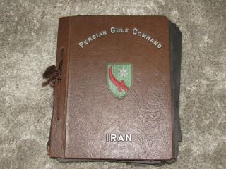 Wwii Persian Gulf Command Photo Album 250,  Iran Iraq