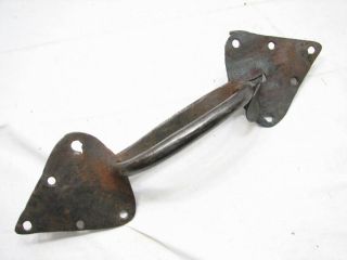 Antique Hand Forged Iron Door Handle Thumb Latch Spade Pull Architectural
