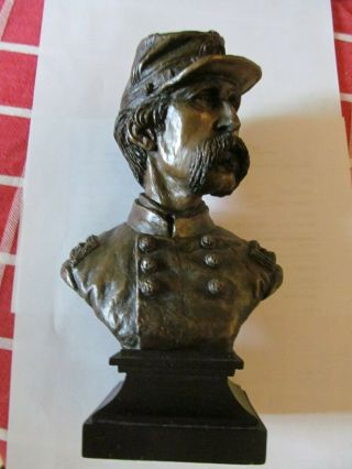 Ron Tunison Brigadier General Joshua Chamberlain Cold Cast Bust / Sculpture