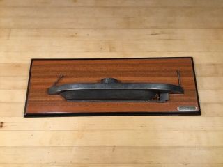 Outstanding American Civil War Confederate Uss Monitor 1862 Wall Plaque Model