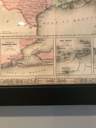Civil War Map of U.  S.  - 1863 7
