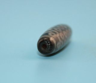 54 14mm Antique Dzi Agate old 36 eyes Bead from Tibet 4