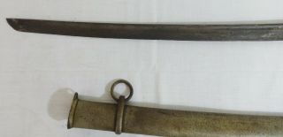 WW2 JAPANESE ARMY OFFICER ' S SWORD NCO KATANA COLLECTIBLE MILITARY 9