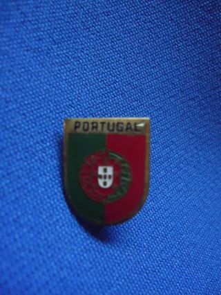 Portugal Portuguese Quinas Flag Vintage Pin