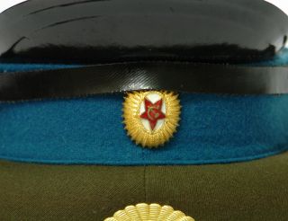 M59 Sz 57 Soviet Air Force officer ' s cap for everyday uniform USSR Army 3