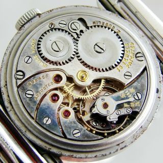 Antique Vintage Art Deco E.  Gubelin Lucerne 15j Swiss Wristwatch Manuel Wind 3