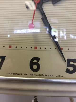 Vintage Telechron Electric Kitchen Clock 2